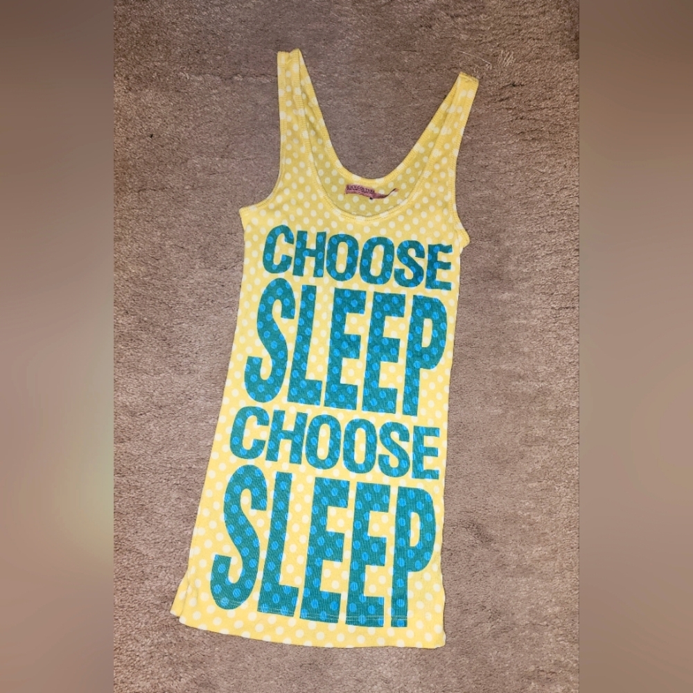 Choose Sleep Juicy Couture Tank Top